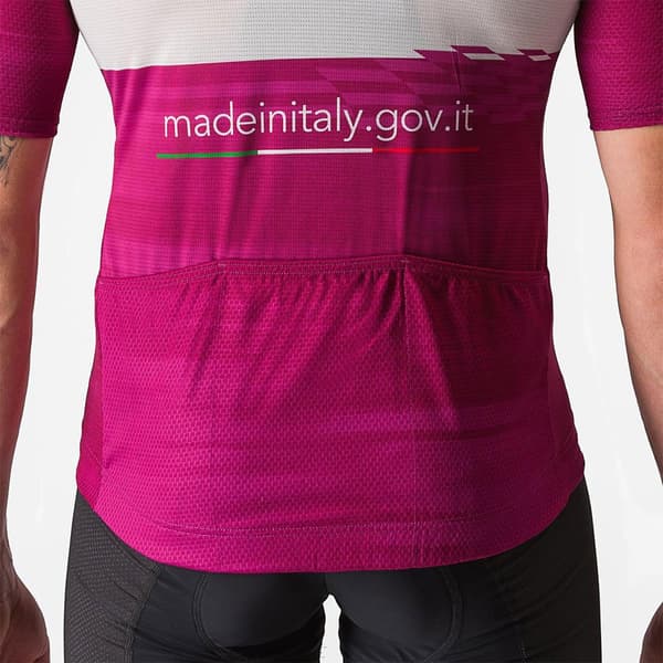 Castelli Kortärmad Tröja #giro106 Competizione Rosa XL Man