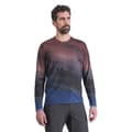 Miniatyrbillede 1 af 5: Sportful Langærmet T-shirt Flow Giara Rød,Blå XL Mand