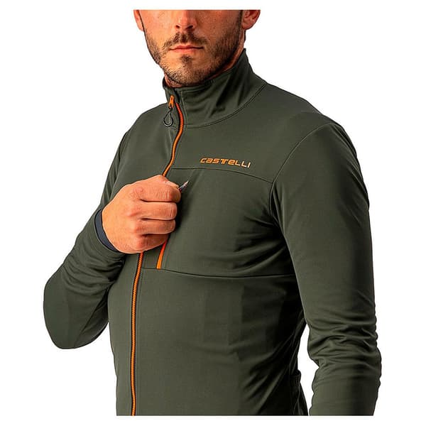 Castelli Jakke Go Grøn S Mand