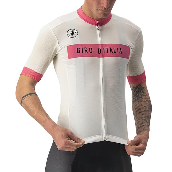 Castelli Kortærmet Trøje Giro Italia 2022 Fuori Hvid 3XL Mand
