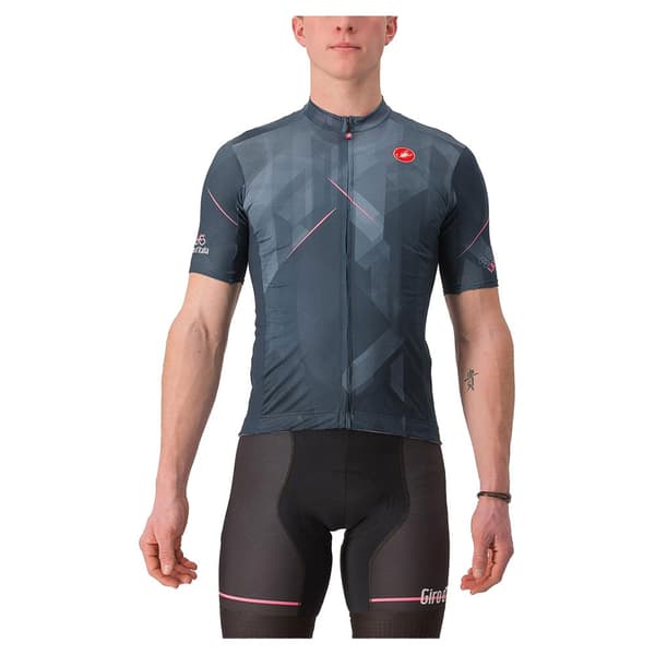 Castelli Lyhythihainen Jersey #giro Tre Cime Di Lavaredo Harmaa L Mies