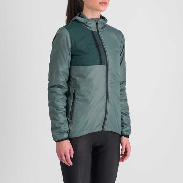 Sportful Jakke Supergiara Puffy Grøn XS Kvinde
