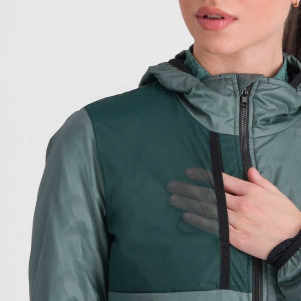 Sportful Jakke Supergiara Puffy Grøn XS Kvinde