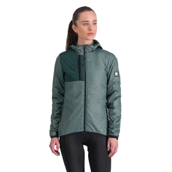 Sportful Takki Supergiara Puffy Vihreä XS Nainen