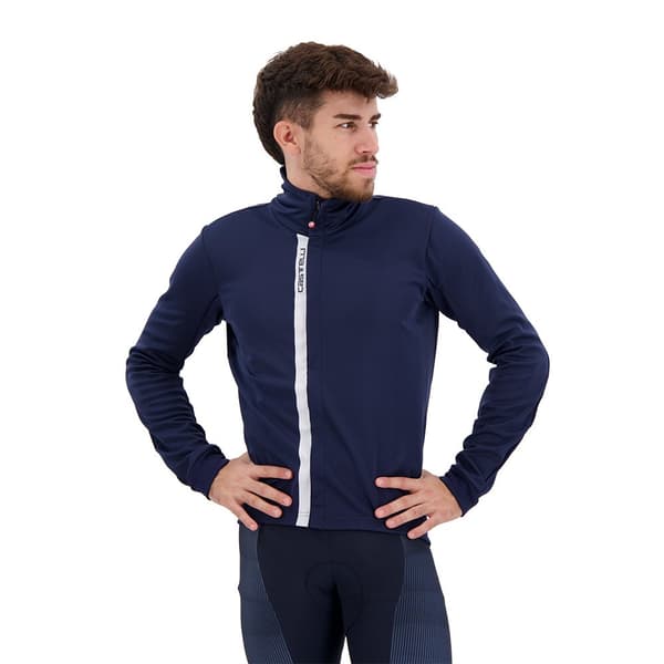 Castelli Jakke Entrata Blå M Mand