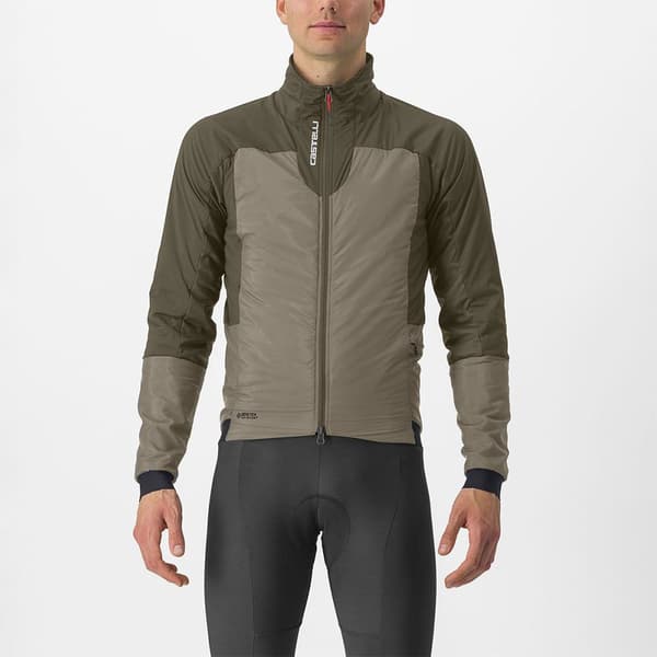 Castelli Takki Flye Thermal Vihreä L Mies