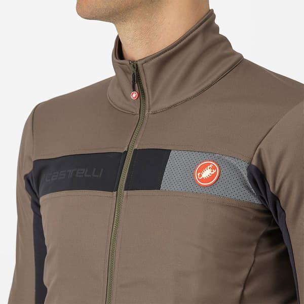 Castelli Jacka Mortirolo 6s Beige L Man