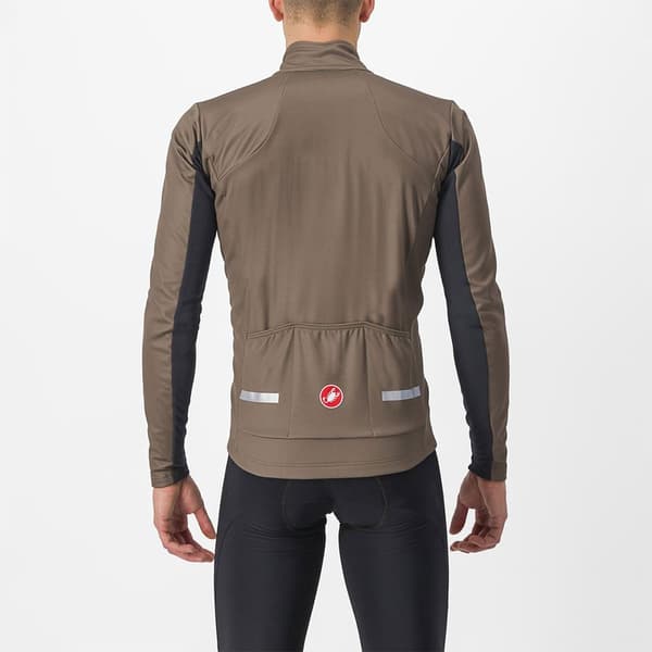 Castelli Jacka Mortirolo 6s Beige L Man