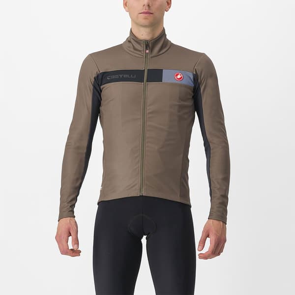 Castelli Jacka Mortirolo 6s Beige L Man