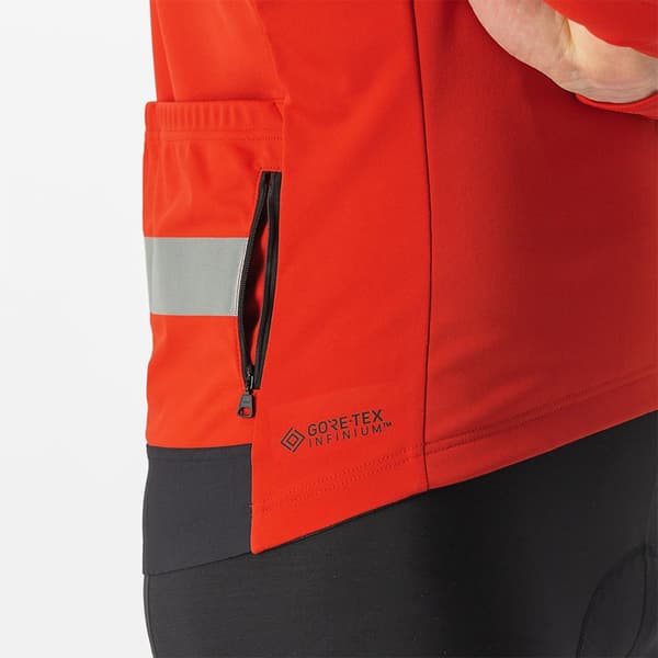 Castelli Takki Raddoppia 3 Punainen M Mies