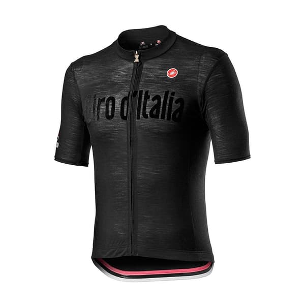 Castelli Jersey Giro Italia Heritage Maglia Nera Musta S Mies