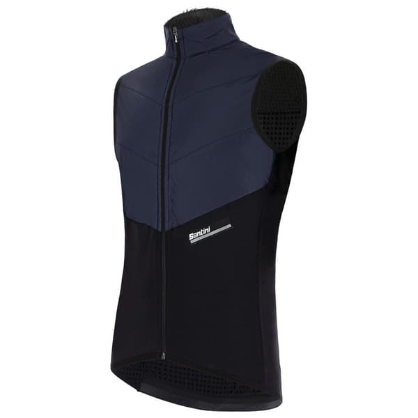Santini Gilet Redux Vigor Blå,Sort XS Mand