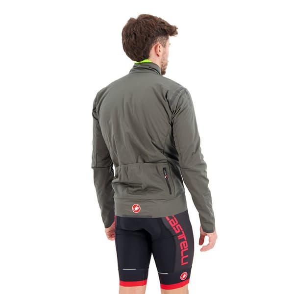 Castelli Isolerad Jacka Alpha Ultimate Grönt M Man