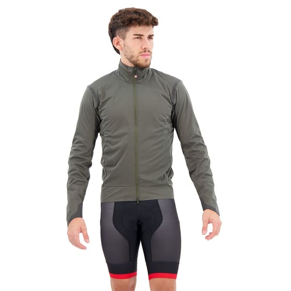 Castelli Isolerad Jacka Alpha Ultimate Grönt M Man