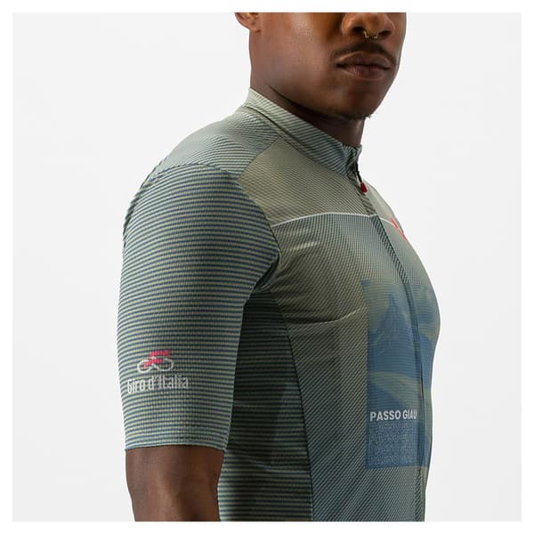 Castelli Lyhythihainen Jersey #giro Giau Harmaa S Mies