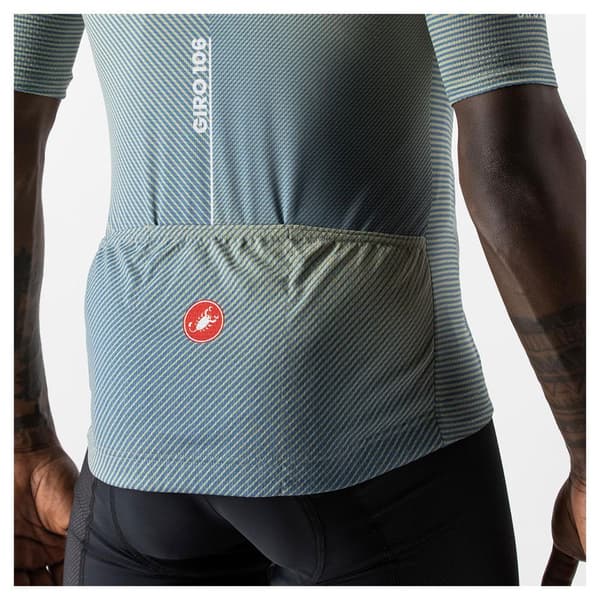 Castelli Lyhythihainen Jersey #giro Giau Harmaa S Mies
