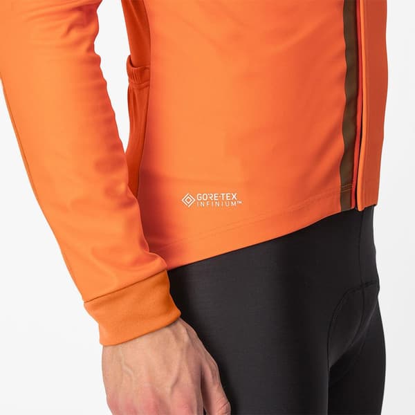 Castelli Jakke Entrata Orange M Mand