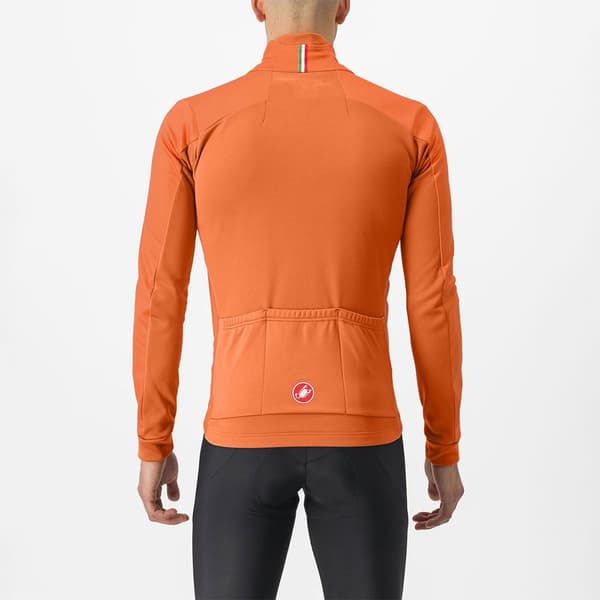 Castelli Jakke Entrata Orange M Mand