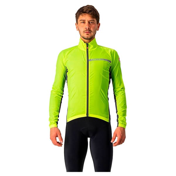 Castelli Jacka Squadra Stretch Gul S Man