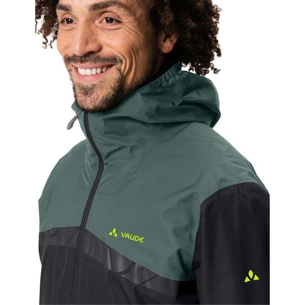 Vaude Bike Jakke All Year Moab 3in1 Rain Sort L Mand