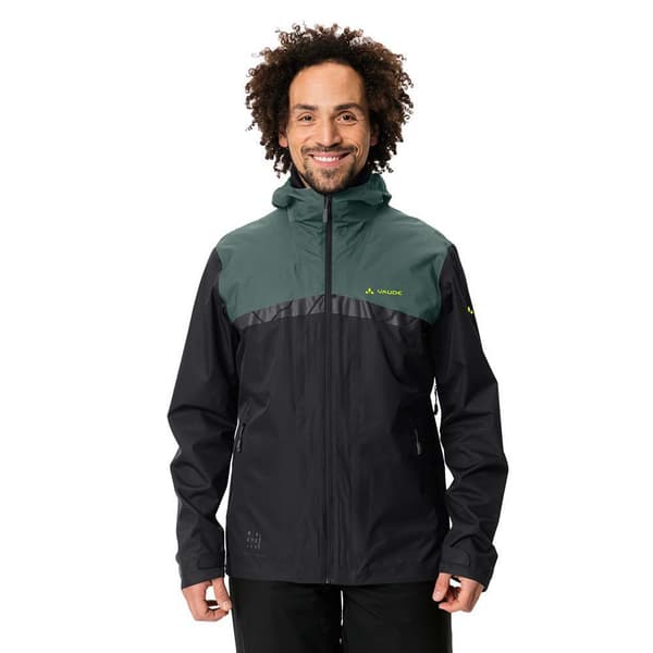 Vaude Bike Jakke All Year Moab 3in1 Rain Sort L Mand