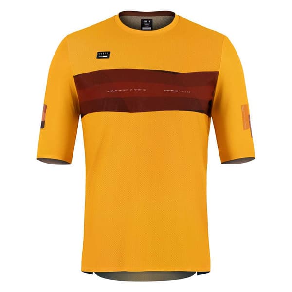 Gobik Kortærmet T-shirt Volt Gul M Mand