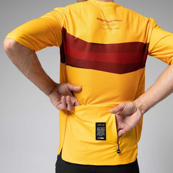 Gobik Kortærmet T-shirt Volt Gul M Mand