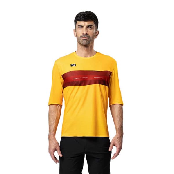 Gobik Kortærmet T-shirt Volt Gul M Mand