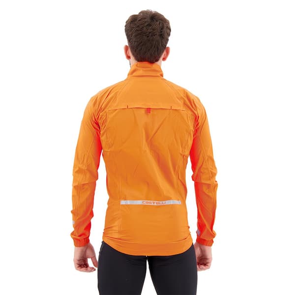 Castelli Jakke Emergency 2 Rain Orange L Mand