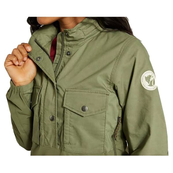 Specialized Outlet Anorak Fjällräven Räven Grøn XS Kvinde