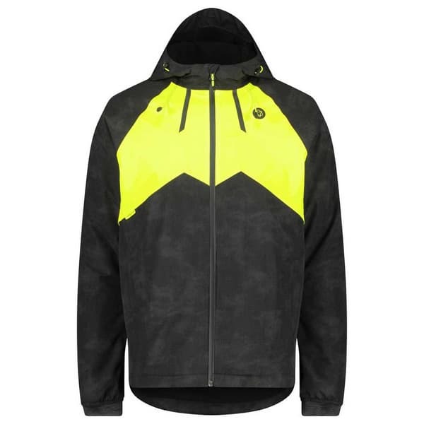 Agu Jakke Winter Rain Commuter Gul,Sort XL Mand