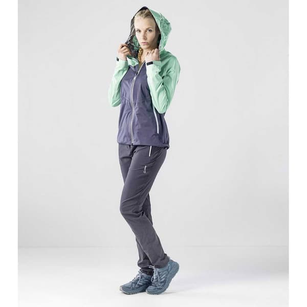 Loeffler Jakke Ponto Goretex Active Blå S Kvinde