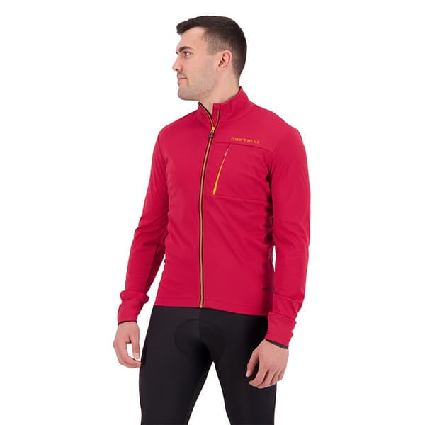 Castelli Jakke Go Rød XL Mand