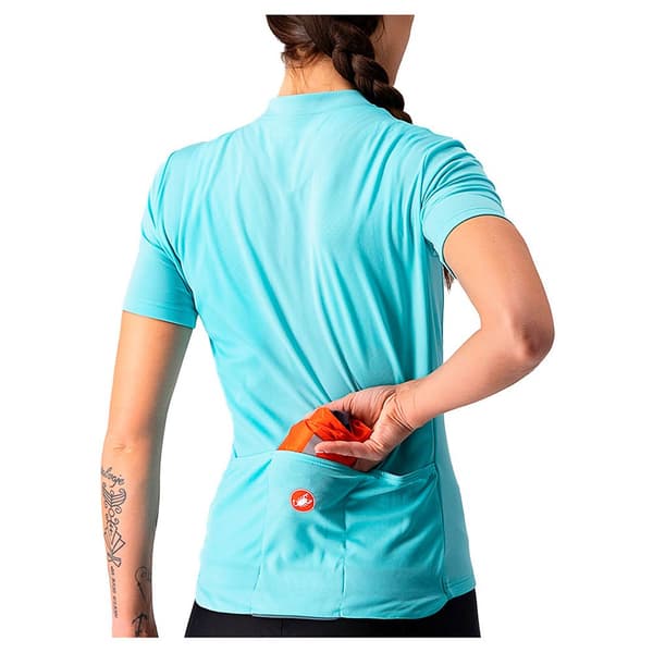 Castelli Takki Squadra Stretch Oranssi L Nainen
