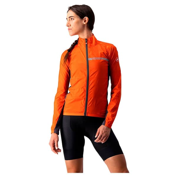 Castelli Takki Squadra Stretch Oranssi L Nainen