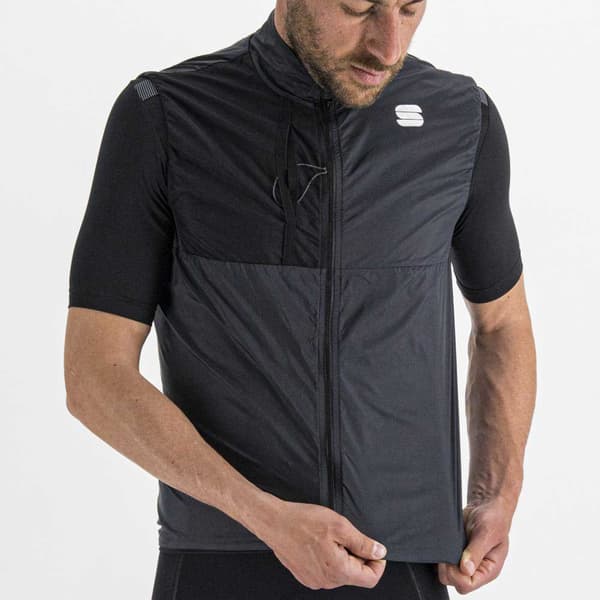Sportful Gilet Supergiara Sort L Mand
