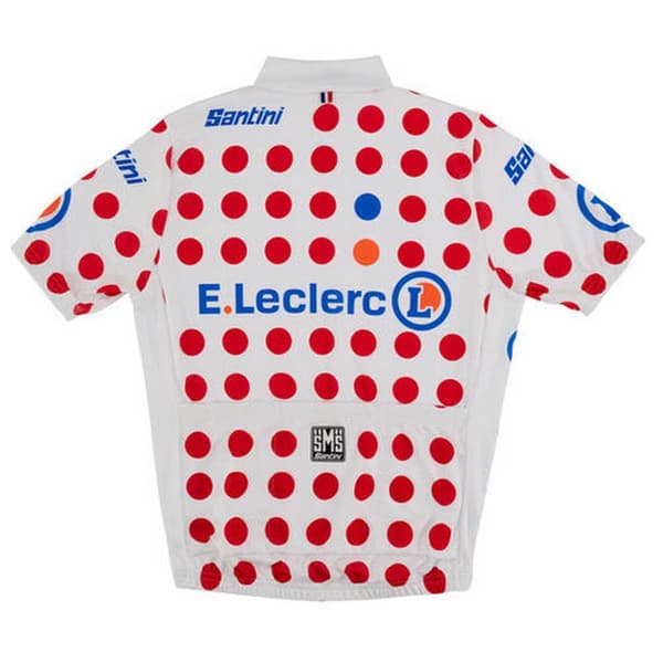 Santini Overordnet Leder Tour De France 2022 Kort Ærme Jersey Hvid 11 Years