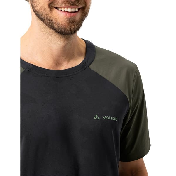 Vaude Bike Kortärmad T-shirt Moab Pro Svart L Man