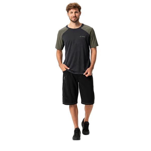 Vaude Bike Kortärmad T-shirt Moab Pro Svart L Man