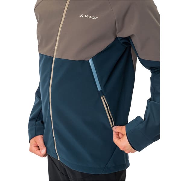 Vaude Bike Soft Shell Jakke Qimsa Softshell Blå,Grå XL Mand