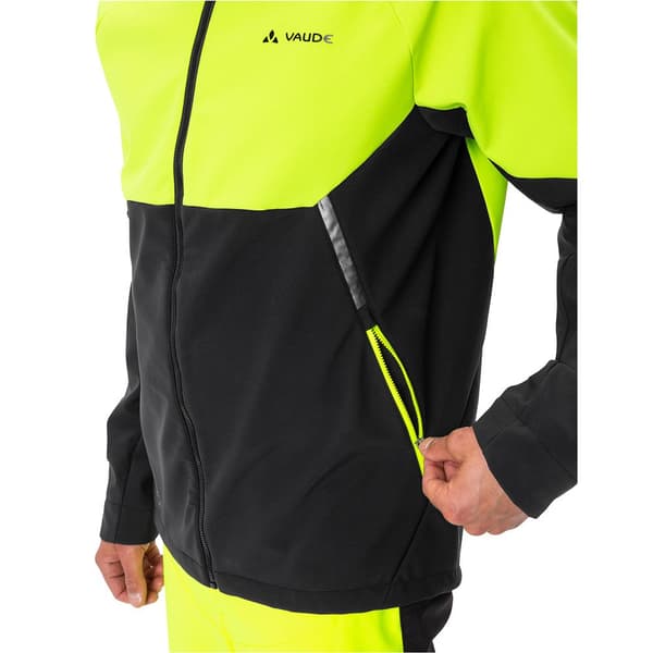 Vaude Bike Soft Shell Jakke Qimsa Softshell Gul L Mand