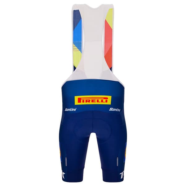 Santini Bib Shortsit Trek Segafredo Tour De France 2023 Monivärinen S Mies