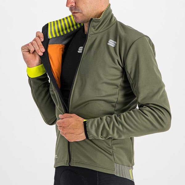 Sportful Jakke Super Grøn L Mand