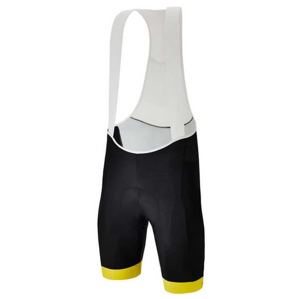 Santini Overordnet Leder Tour De France 2022 Hagesmæk Shorts Sort XL Mand