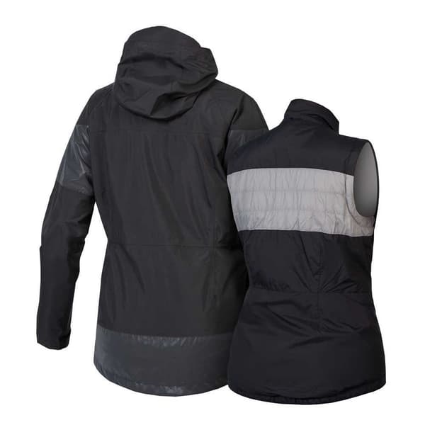 Endura Jakke Urban Luminite 3 In 1 Ii Sort L Kvinde