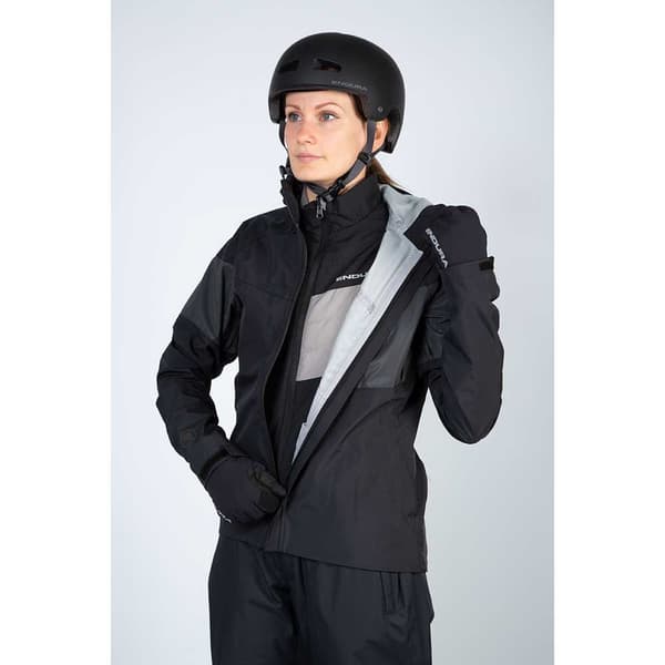 Endura Jakke Urban Luminite 3 In 1 Ii Sort L Kvinde