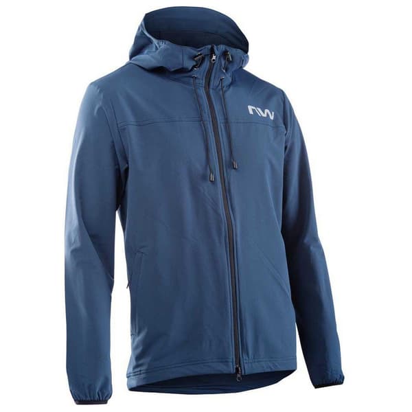 Northwave Jacka Rampage Lightshell Blå L Man