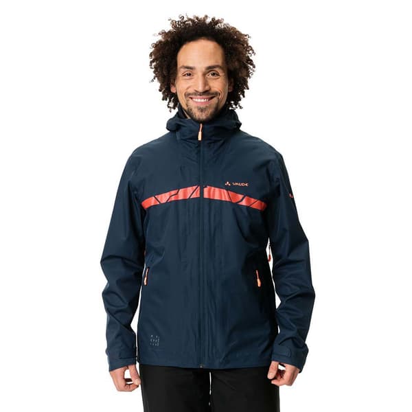 Vaude Bike Jakke All Year Moab 3in1 Rain Blå XL Mand