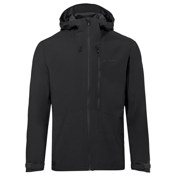 Vaude Bike Hættetrøje Regnjakke Comyou Sort 2XL Mand