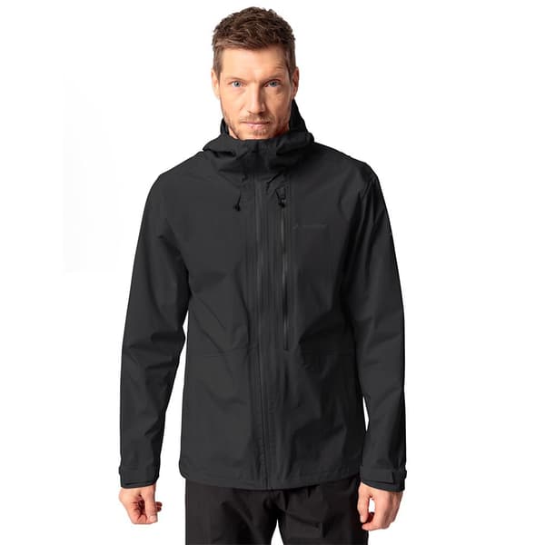 Vaude Bike Hættetrøje Regnjakke Comyou Sort 2XL Mand